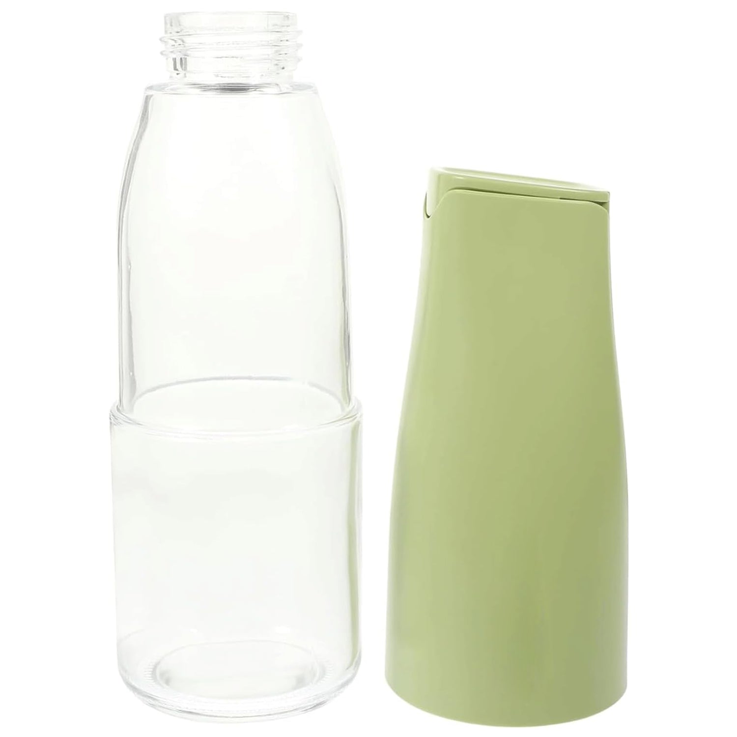 Oil Dispenser, 500ml Cooking Oil Dispensing Cruets, Oil Bottle with Automatic Open Lid, Cooking Oil Bottle for Kitchen Grilling Frying (500 ML) - Shopmania Wholesale