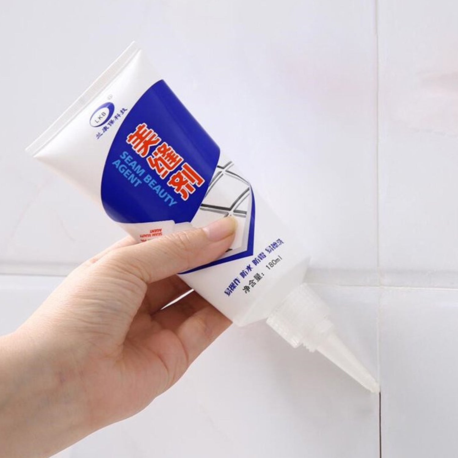Waterproof Tile Gap / Crack / Grout Filler Water-Resistant Silicone Sealant for DIY Home Sink Gaps / Tiles Gaps / Grouts Repair Filler Tube For Home, Office, Bathroom, Toilets(180 Ml) - Shopmania Wholesale