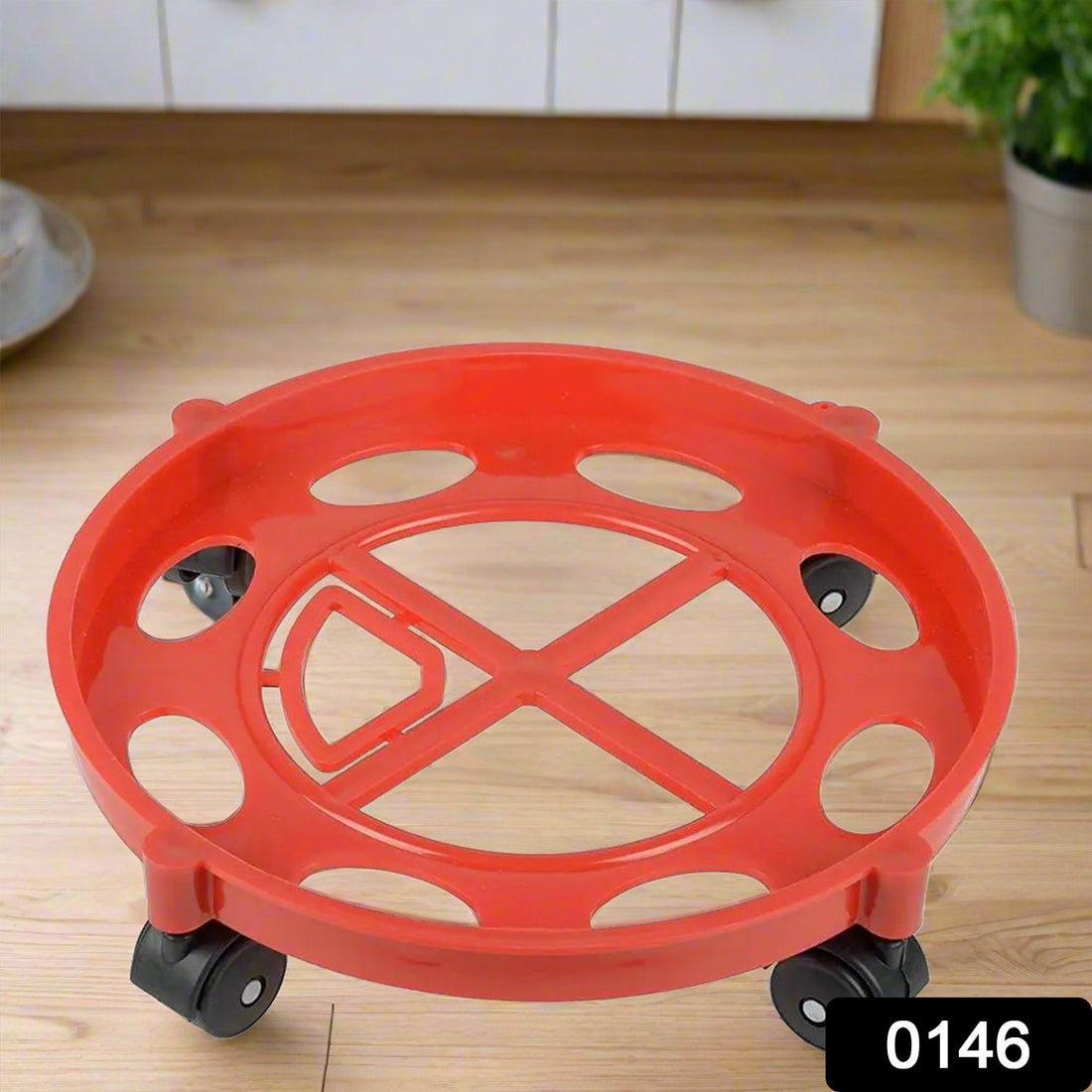 Gas cylinder trolley on a white background