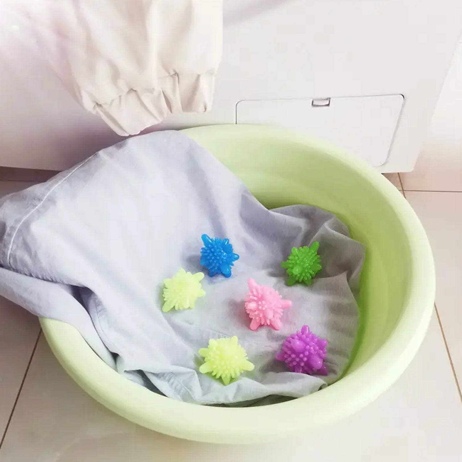 Soft Star Washing Machine, Laundry Dryer Balls Laundry Ball for Household Cleaning Washing Machine Clothes Softener (10 Pcs / Multi Color) - Shopmania Wholesale