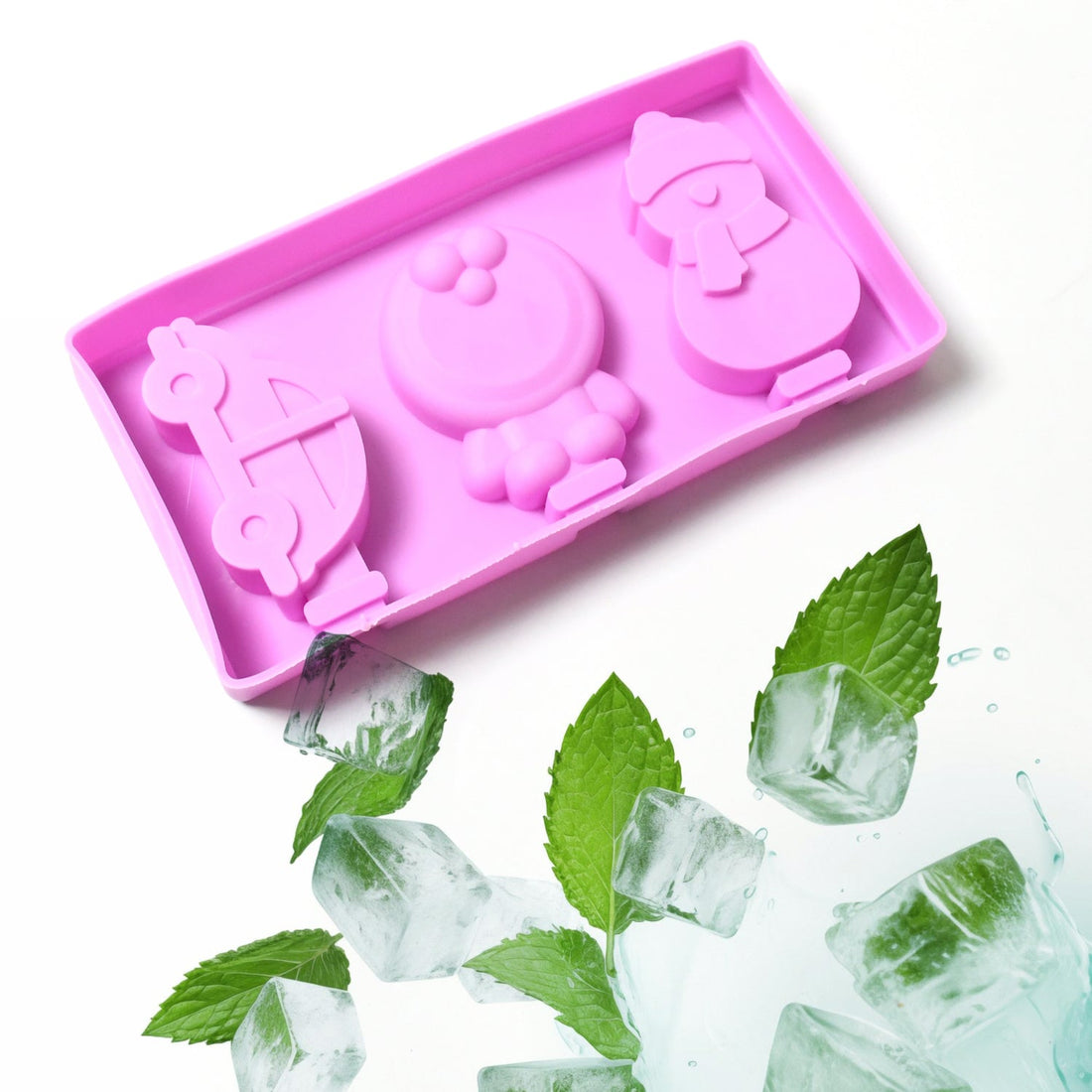 Silicone Popsicle Molds, Reusable Ice Cream Molds With Sticks And Lids. A Must-Have Popsicle Mold For Summer. your brand