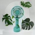 Portable Handheld Fan With 3 Speeds Battery Operated Fan Rechargeable Multi Colors As Base Phone Holder Fan (Battery Included) your brand