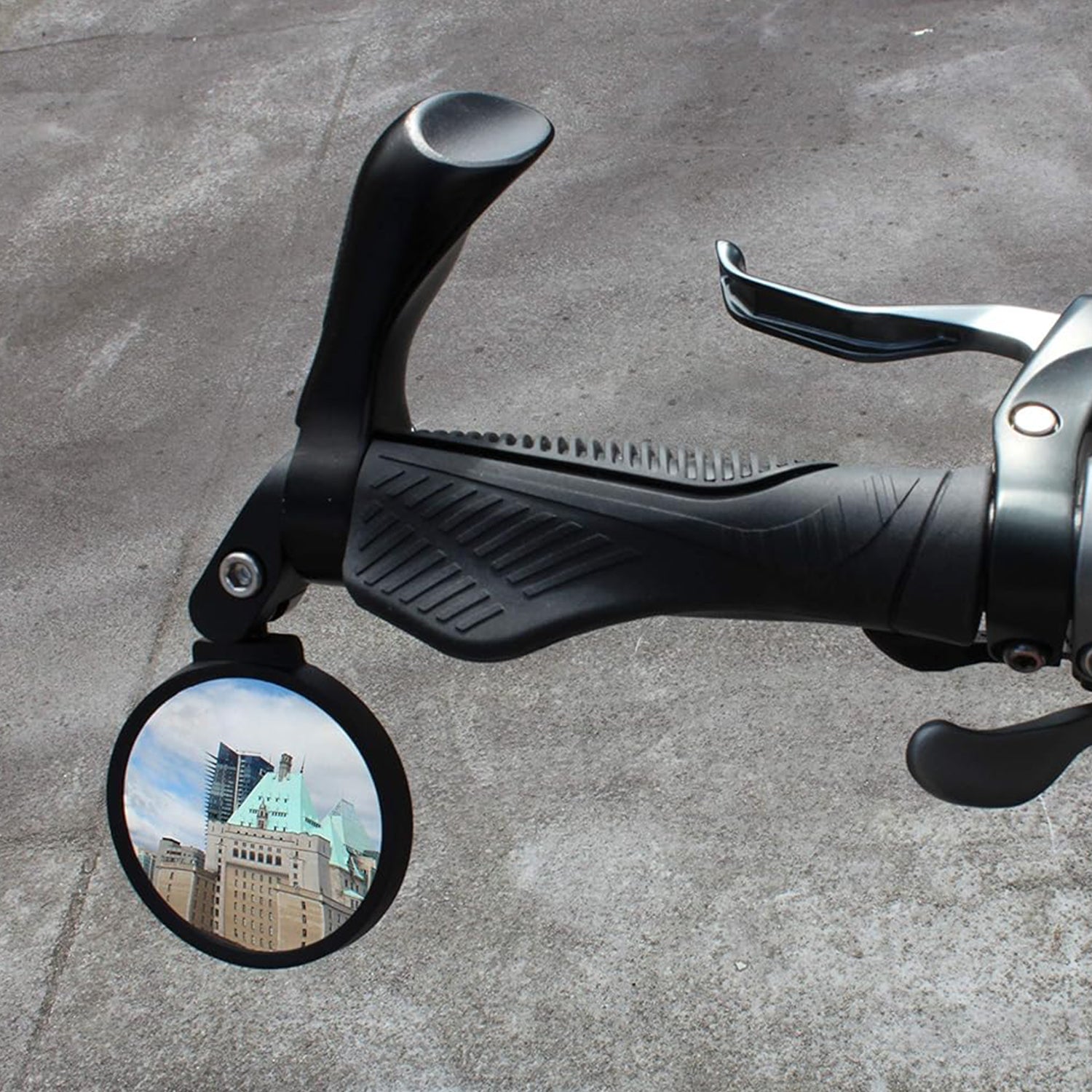 Bar End Bike Mirror, Safe Rearview Mirror 360° Rotatable & Foldable Safety Bicycle Rear View Mirror, Mirror Durable Bike Mirror (1 Pc) - Shopmania Wholesale