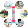 Sand Timer Plastic Hourglass, Sand Glass Toy Sand Clock for Kitchen, Office, School and Brushing Teeth for Bathroom Timer Clock Children Hourglass Sand glass Toothbrush Household Sand Clock (3 Min Approx / 5 pc) your brand