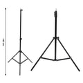 Flexible tripod head for DSLR cameras, low-level and panning shots