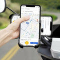 Full Metal Body Bike & Scooty 360 Degree Rotating Mobile Holder Stand for Bicycle, Motorcycle, Scooty for Maps and GPS Navigation Fits All Smartphones (1 Pc) - Shopmania Wholesale