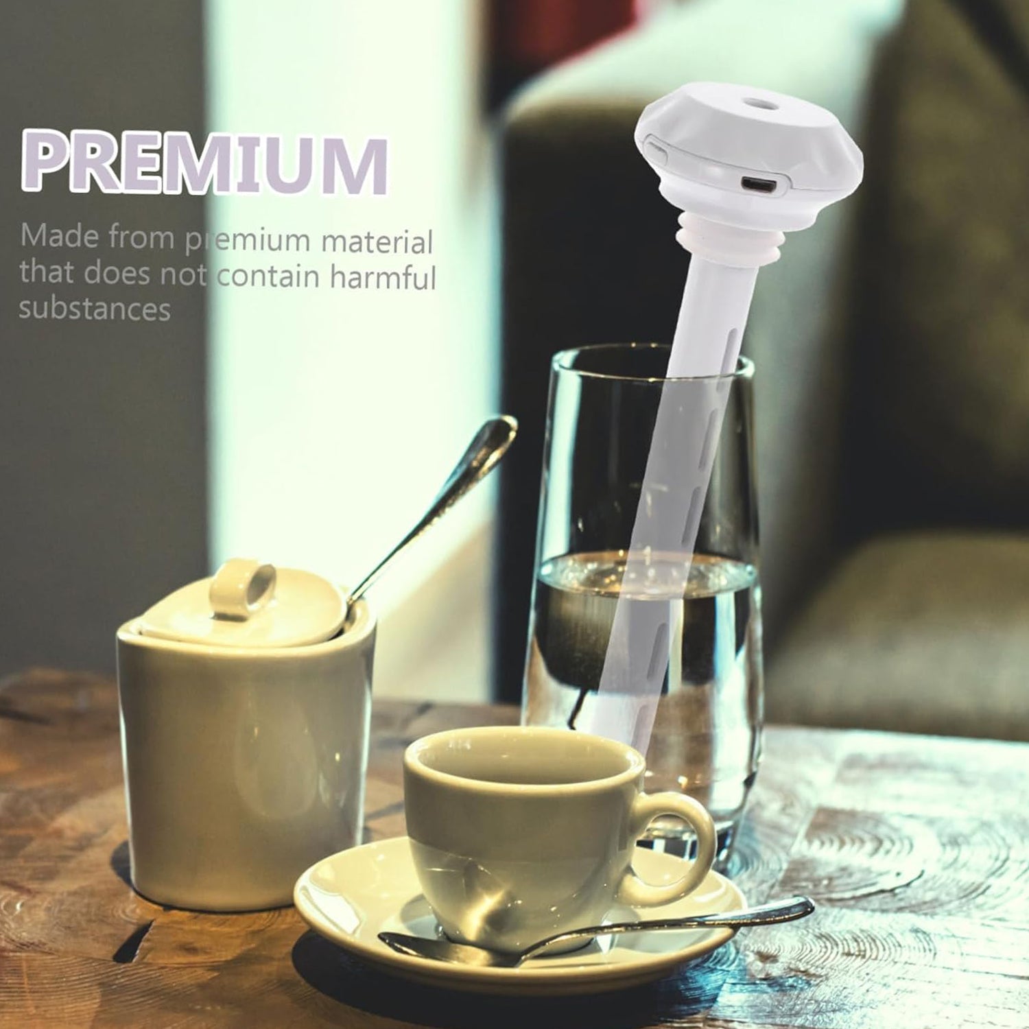 Mini Portable Humidifier for Car, Personal USB Powered Bedroom Quiet Humidified Ultrasonic Cool Mist Humidifier Plants, Car, Travel, Office, Hotel  (1 Pc) - Shopmania Wholesale