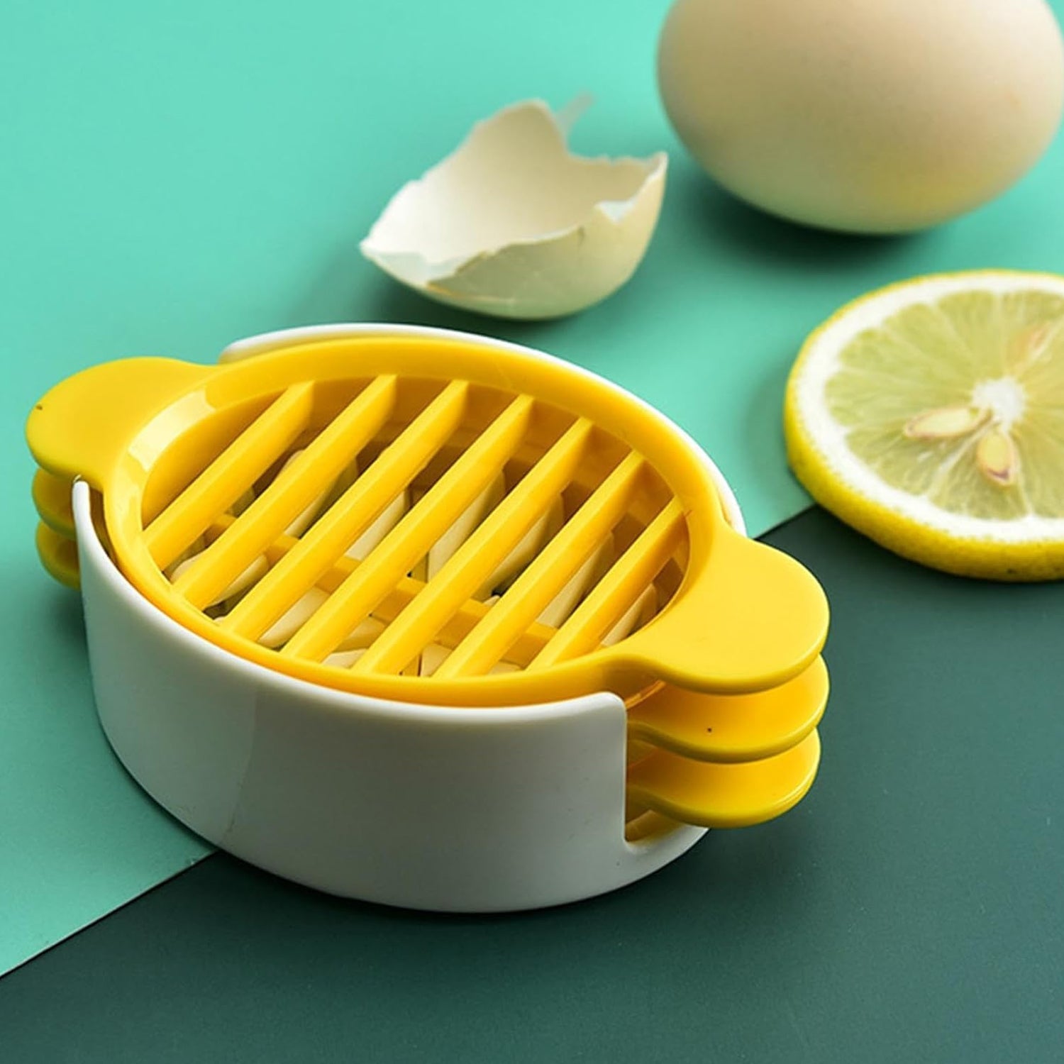Egg Slicer, 3 in 1 Boiled Egg Slicer, Egg Slicer, Preserved Egg Slicer, Home Restaurant Kitchen Tool (1 Pc) - Shopmania Wholesale