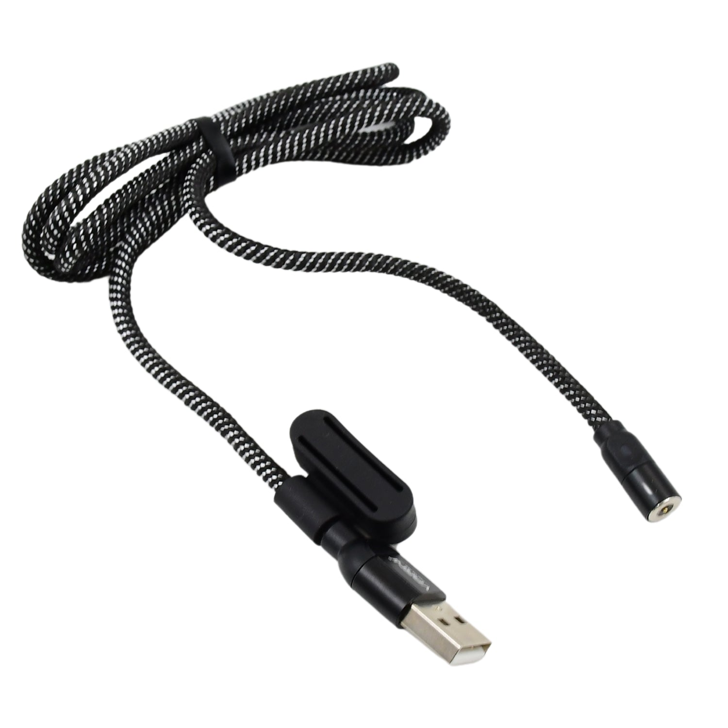 3 in 1 Magnetic USB Charging Cable | USB-c Android and Lightning with Extra Protecting Nylon| Strong Magnetic Cable with Full Rotation Support Fast Charging your brand