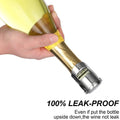 Champagne stopper with seal