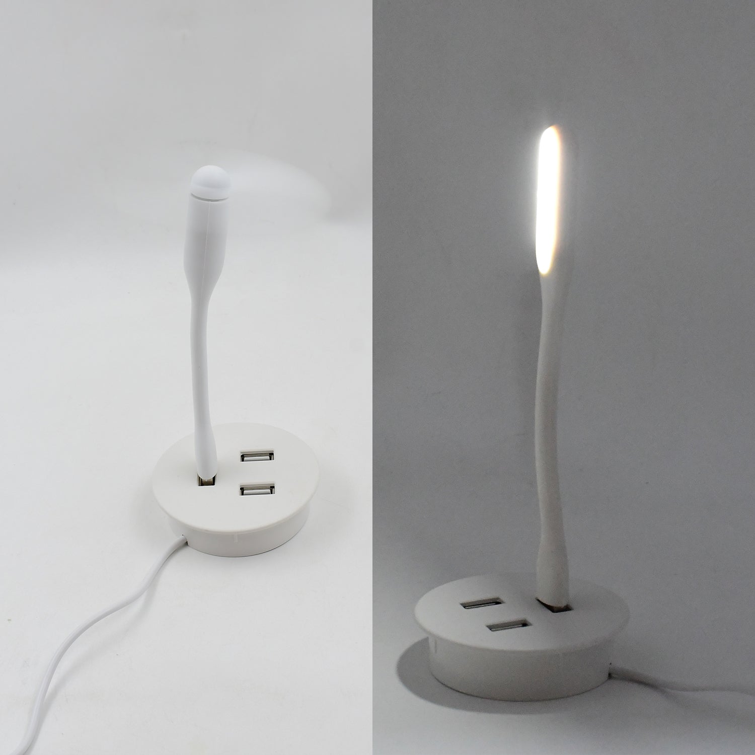 Portable Mini USB Fan, USB Ligh & USB 3 HUB / Port Combo your brand