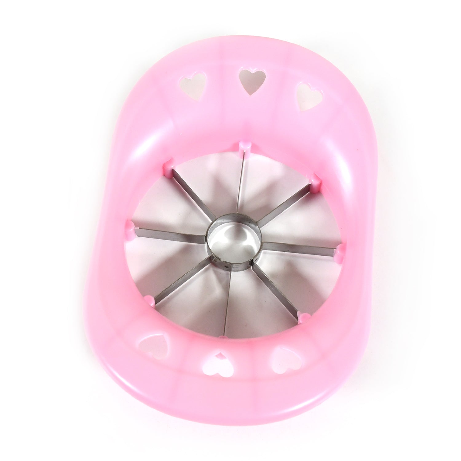 Multi Purpose Fruit Slicer Apple Cutter Regular With 8 Stainless Steel Blades Apple Slicer (1 Pc) - Shopmania Wholesale