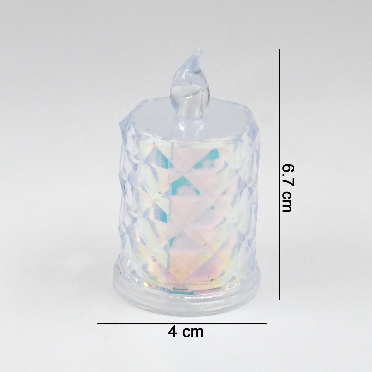 4 Pc Flameless and Smokeless Decorative Melting Candles LED Tea Light - Shopmania Wholesale