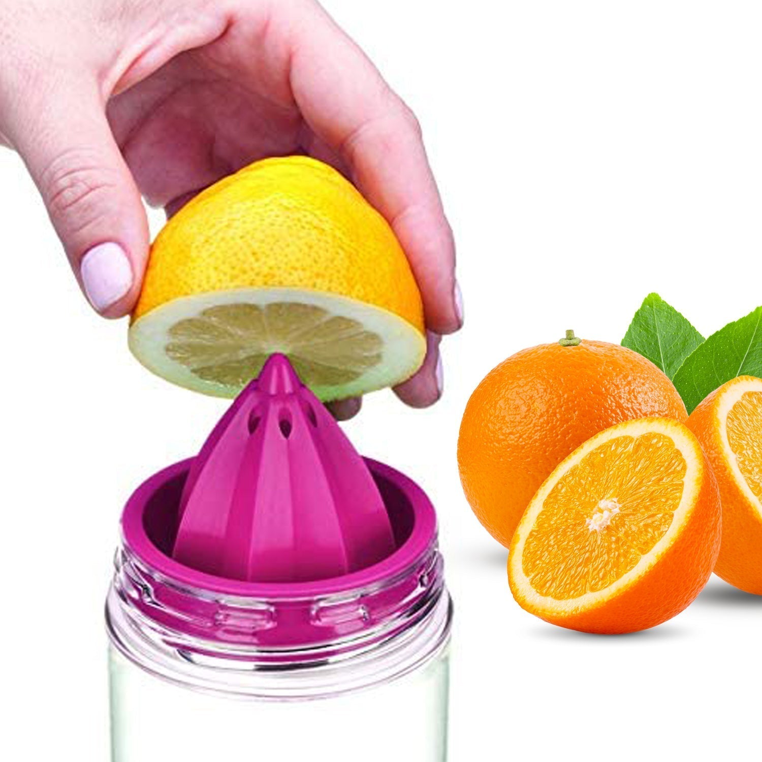 CITRUS JUICER BOTTLE INSTANT JUICE SPORTS BOTTLE  JUICE MAKER INFUSER BOTTLE your brand