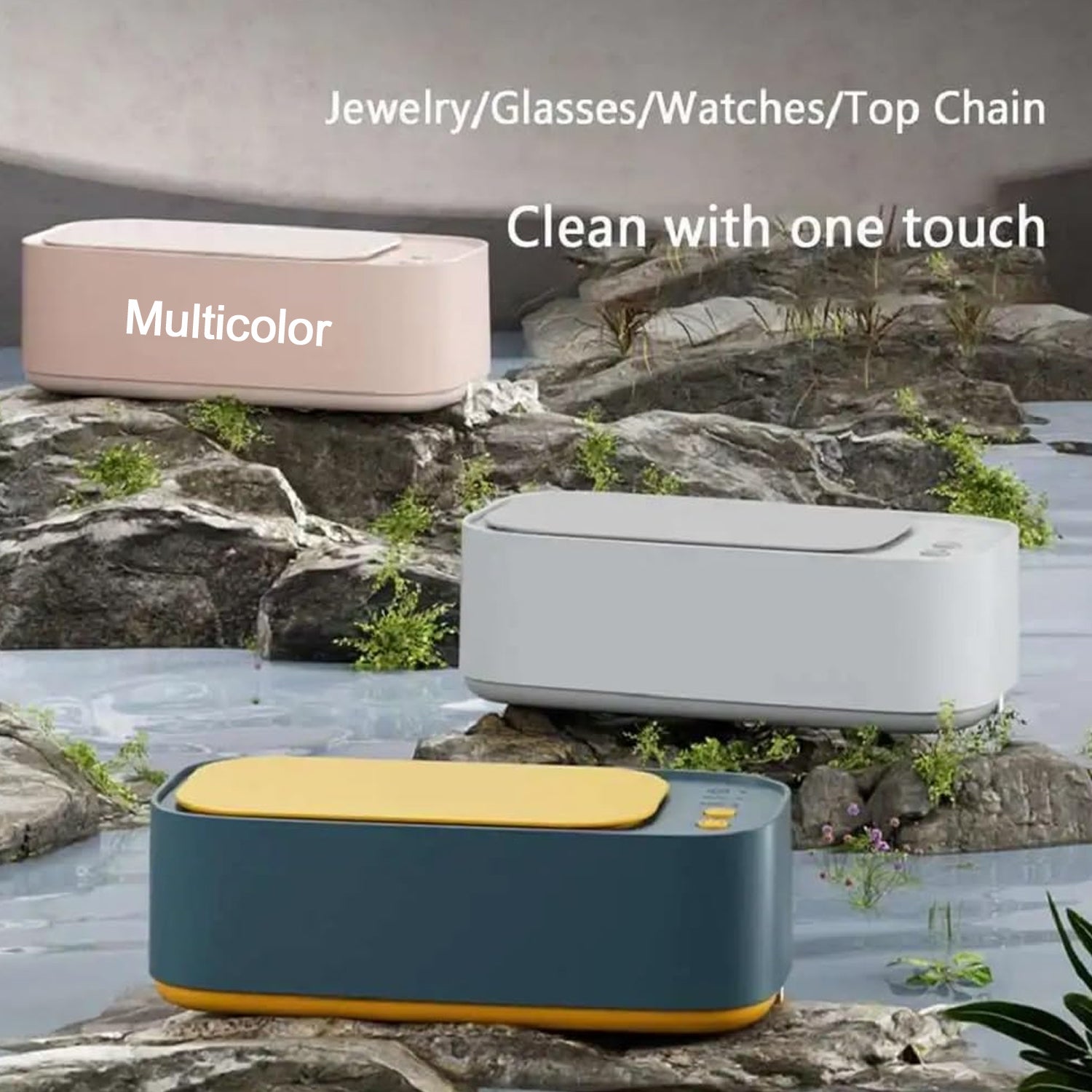 Ultrasonic Jewelry, Cleaner, Ultrasonic Cleaning Machine, Portable Jewelry Cleaning Machine for Jewelry, Ring, Silver, Retainer, Glasses, Watches, Coins, High Frequency Vibration Machine google/ optical cleaner machine (USB Operated) - Shopmania Wholesale