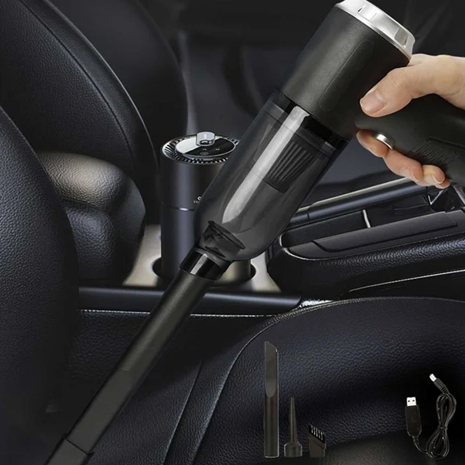 3 in 1 Car Mini Vacuum Cleaner with Blower Wireless Portable Rechargeable Handheld High Power Suction Vacuum Cleaning Machine for Home Car Computer Keyboard Cordless Air Blowing Dusting - Shopmania Wholesale