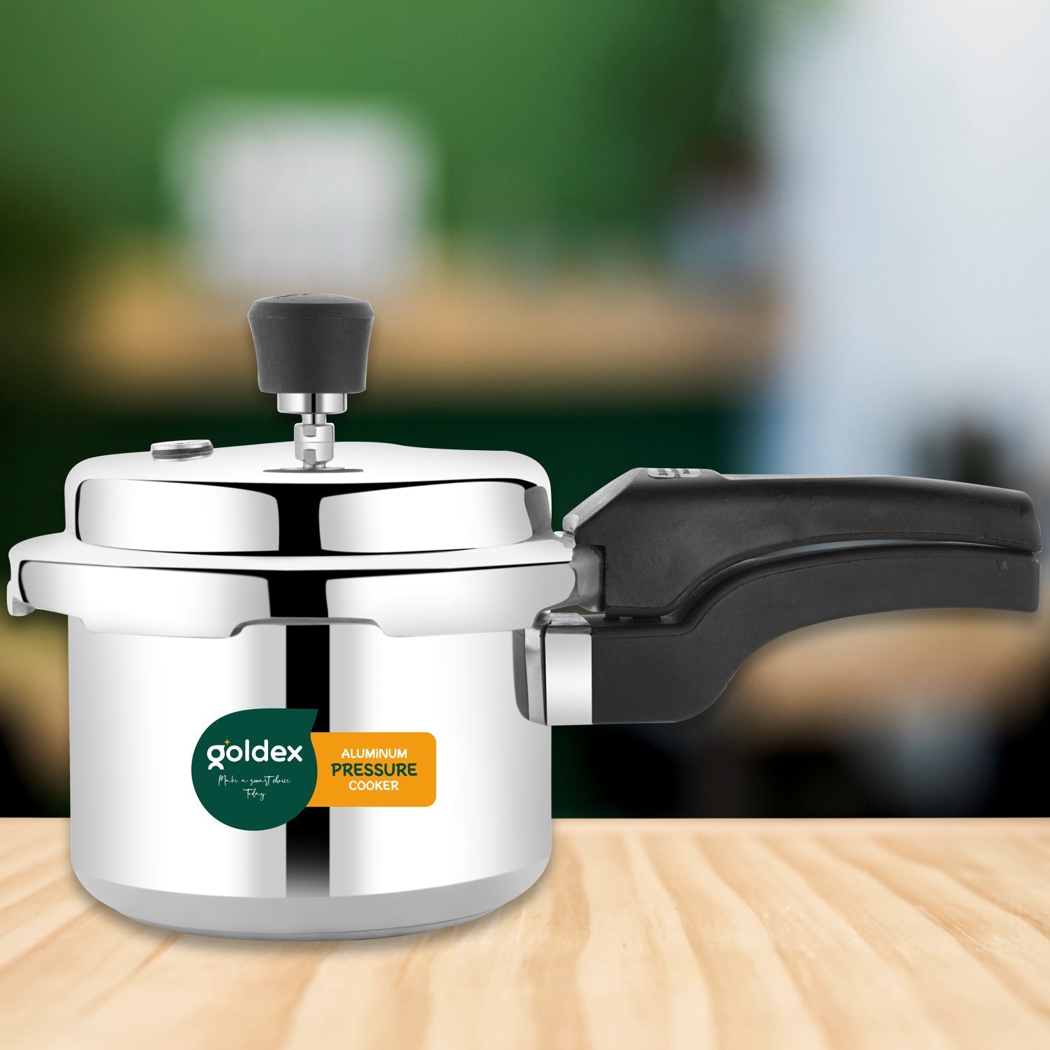 Aluminium Classic Goldex Pressure Cookers With Outer Lid (2 Litres / 5-Year warranty) your brand