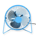 USB Table Desk Personal Metal Electronic Fan, Compatible with Computers, Laptops, Student Dormitory, Suitable For Office, School Use (1 Pc) - Shopmania Wholesale