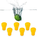 300ml multicolor freezer safe plastic glasses, set of 6