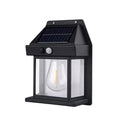Solar Wall Lights / Lamp Outdoor, Wireless Dusk to Dawn Porch Lights Fixture, Solar Wall Lantern with 3 Modes & Motion Sensor, Waterproof Exterior Lighting with Clear Panel (1 Pc ) - Shopmania Wholesale