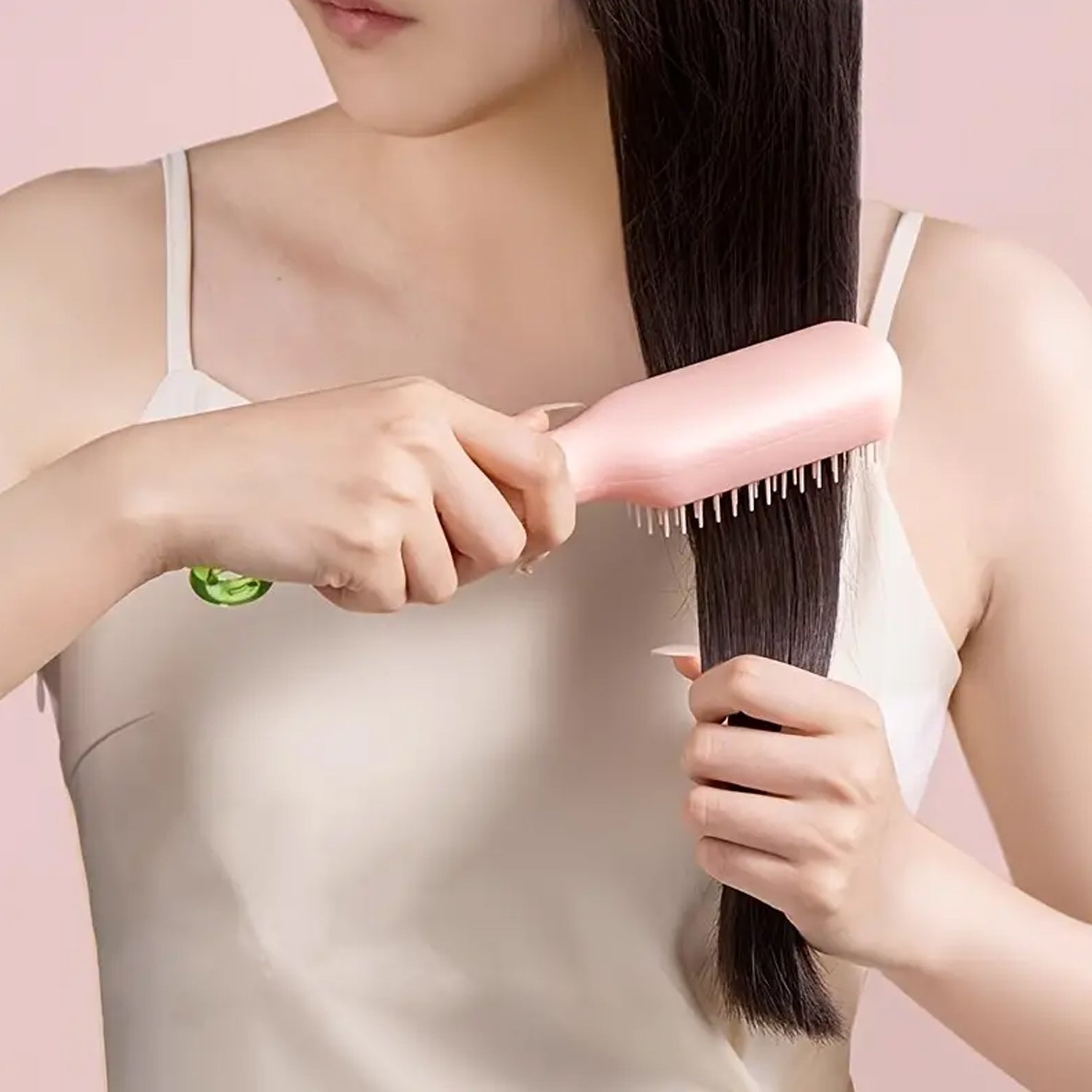 Self-Cleaning Hairbrush, Self-Cleaning Anti-Static Detangling Massage Comb, One-pull Clean Scalable Rotate Lifting Self Cleaning Hairbrush Hair Styling Tools - Shopmania Wholesale