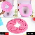 Bathroom Soft Thicker Warmer Stretchable Washable Cloth Toilet Seat Cover (1pc) your brand