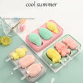 Silicone Popsicle Molds, Reusable Ice Cream Molds With Sticks And Lids. A Must-Have Popsicle Mold For Summer. your brand