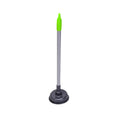 Toilet plunger with long handle, for heavy-duty use