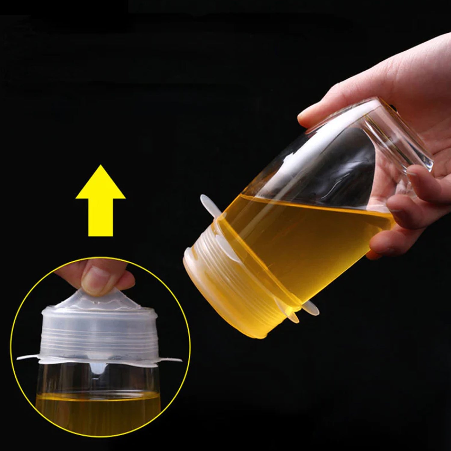 Silicone Stretch Lids, Food Cover For Freezer Microwave Oven Safe Fresh-Keeping Flexible Covers for Utensils, Dishes, Plates Jars, Cans, Mugs, Bowl Covers Food Safety Seal Lids (6 Pcs Set /95 Gm ) - Shopmania Wholesale