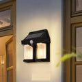 Outdoor Solar Wall Lamp Outdoor Waterproof High Quality Lamp Induction Garden Lamp Garden Villa Night Lamp Double Lamp Light (1 Pc) your brand