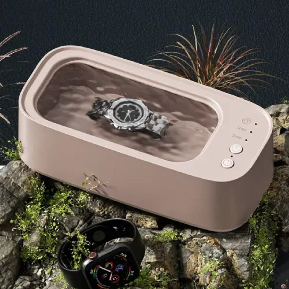 Ultrasonic Jewelry, Cleaner, Ultrasonic Cleaning Machine, Portable Jewelry Cleaning Machine for Jewelry, Ring, Silver, Retainer, Glasses, Watches, Coins, High Frequency Vibration Machine google/ optical cleaner machine (USB Operated) - Shopmania Wholesale