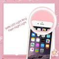 Phone Selfie Light Selfie Ring Light Selfie Light for Smartphone Selfie Light for Phone Battery Operated Selfie Ring Light (Battery Not Included) your brand