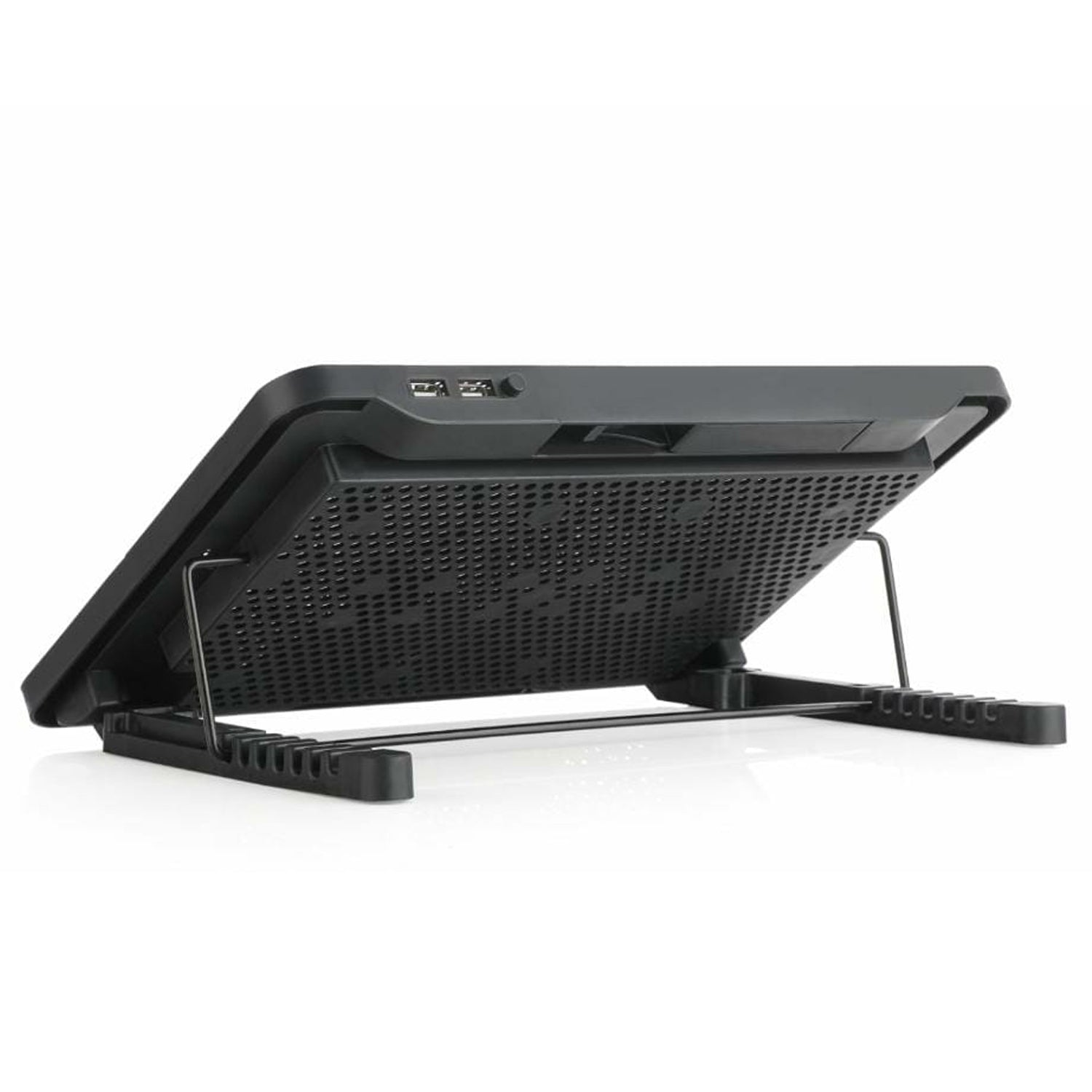 Laptop Cooler Cooling Pad with 2 Quiet Led Fans, Dual USB Ports, Portable Ultra Slim USB Powered 7 Heights Adjustable Laptop Stand for Gaming Laptop - Shopmania Wholesale