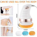 Body Massager Shaping Machine | Body Sculpting Massager with 3 Washable Pads |Adjustable Speeds | Electric Handheld Massager for Belly, Waist, Legs, Arms, Butt (1 Pc) - Shopmania Wholesale