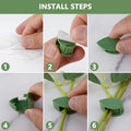Plant Climbing Wall Fixture Clip Self-Adhesive Hook Vines Traction Invisible Stand Green Plant Clip Garden Wall Clip Plant Support Binding Clip Plants for Indoor Outdoor Decoration (30 Pcs Set) - Shopmania Wholesale