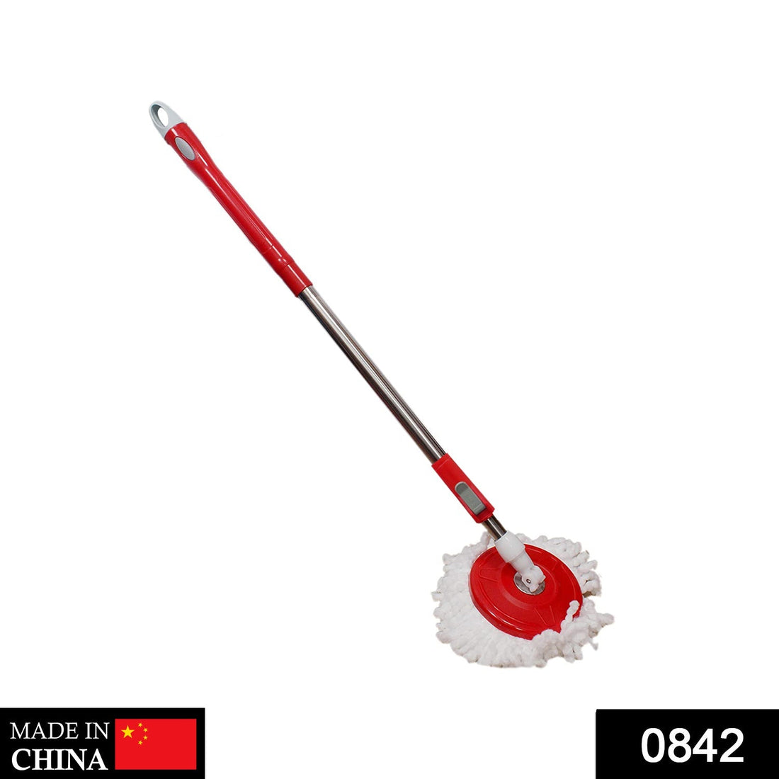 Rotating microfiber mop for home cleaning