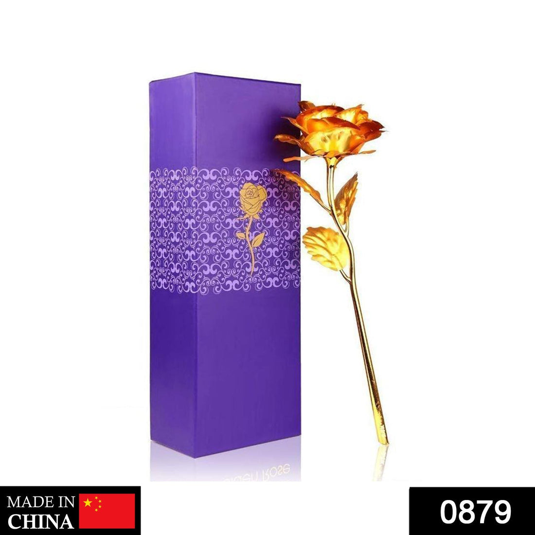 24K gold rose with gift box