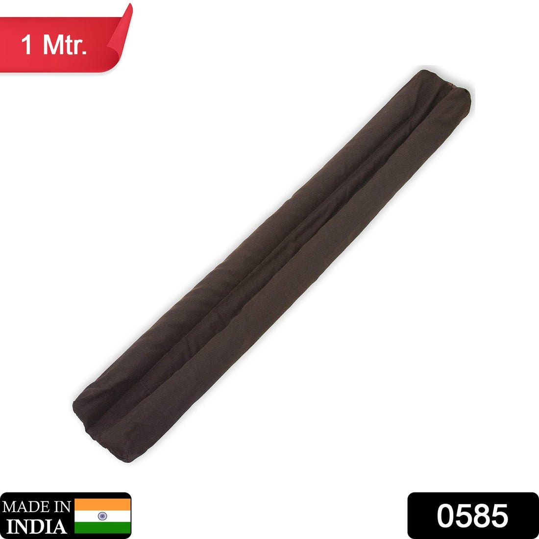 Twin door draft stopper protecting doors from drafts
