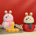 Rabbit Shape Toothpick Dispenser Pressing Small Size Accessory Durable Red | Home & Garden | Kitchen, Dining & Bar | Kitchen Storage & Organization | Racks & Holders Dining Room Table Decoration (1 Pc ) your brand