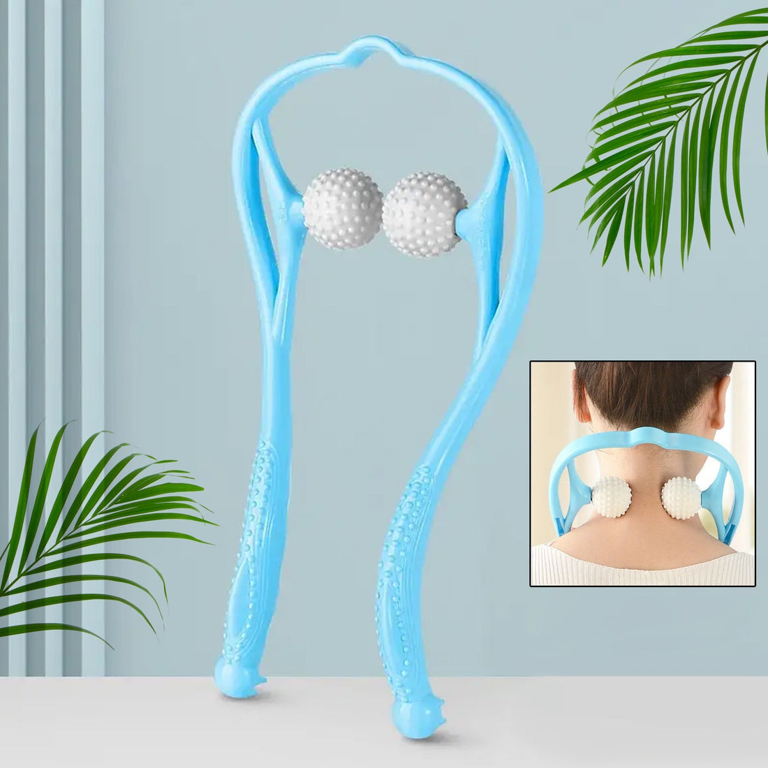 Neck Shoulder Massager, 13.5x7.08in Portable Relieving the Back for Men Relieving the Waist Women - Shopmania Wholesale