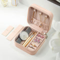 Mini PU Leather jewellery Box for Travel & Storage your brand