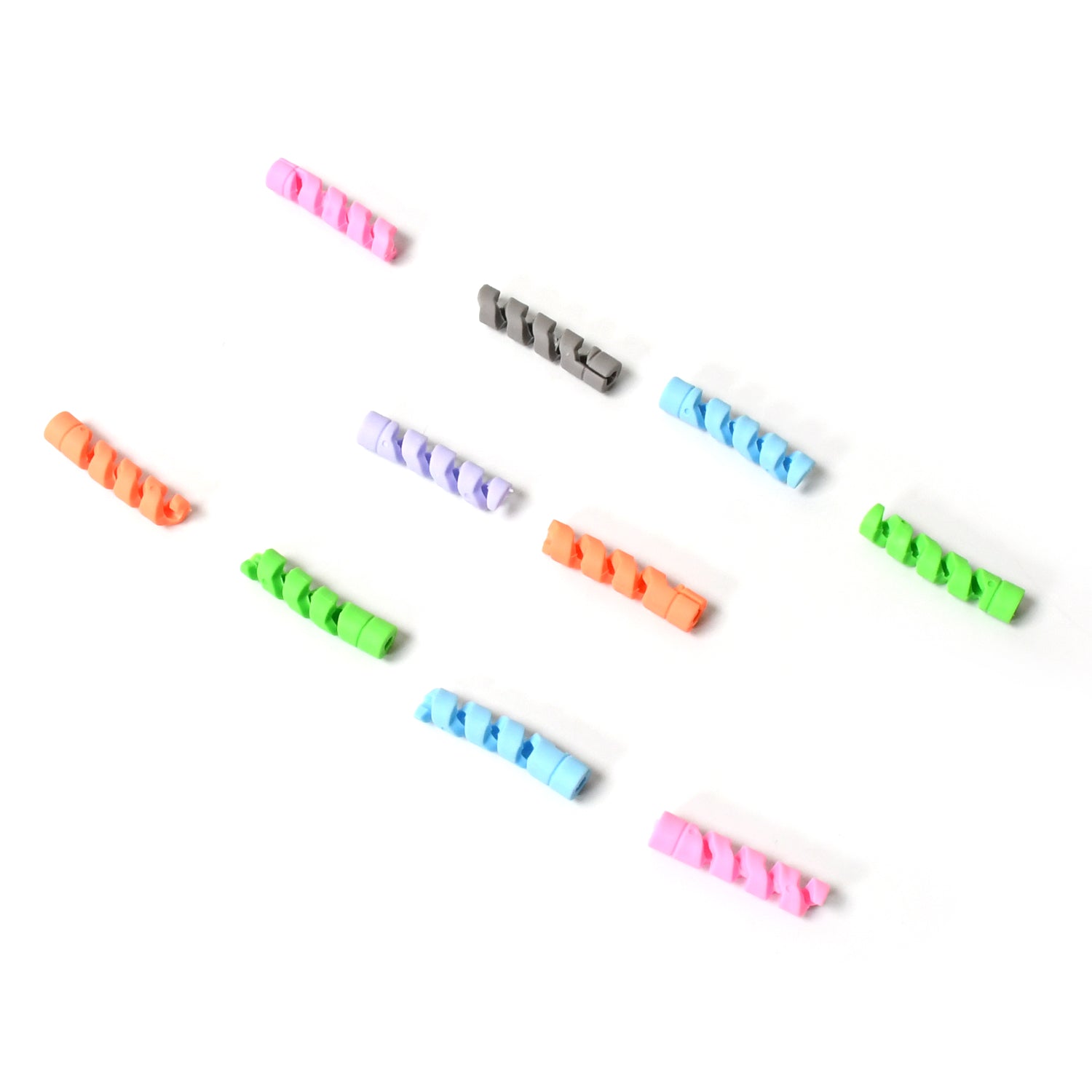 Spiral Charger Cable Protector Data Cable Saver Charging Cords Protective for All Universal  Cable Cover (Pack of 10) - Shopmania Wholesale
