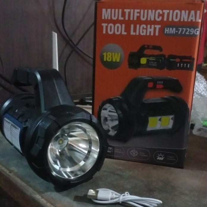 Multi Functional SOS Light With Tool Box, Torchlight (18 W) - Shopmania Wholesale