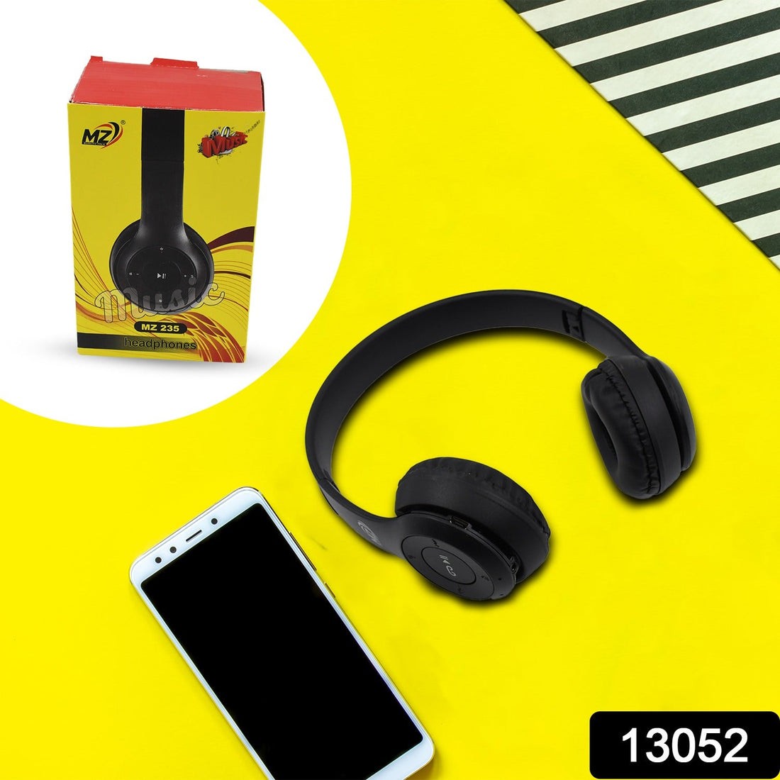 Wireless Headphone Over The Head Bluetooth Headset Foldable Headband Hands-free with Calling Function (1 Pc) - Shopmania Wholesale