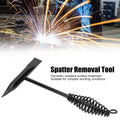 Welding Slag Removal Tool Chipping Hammer with Coil Spring Handle, Mufti Functional for Cleaning Removing Slag Industrial Weld Slag Spatter Removal Tool Welding Hammer, for Machinery Electrician (1 Pc ) your brand
