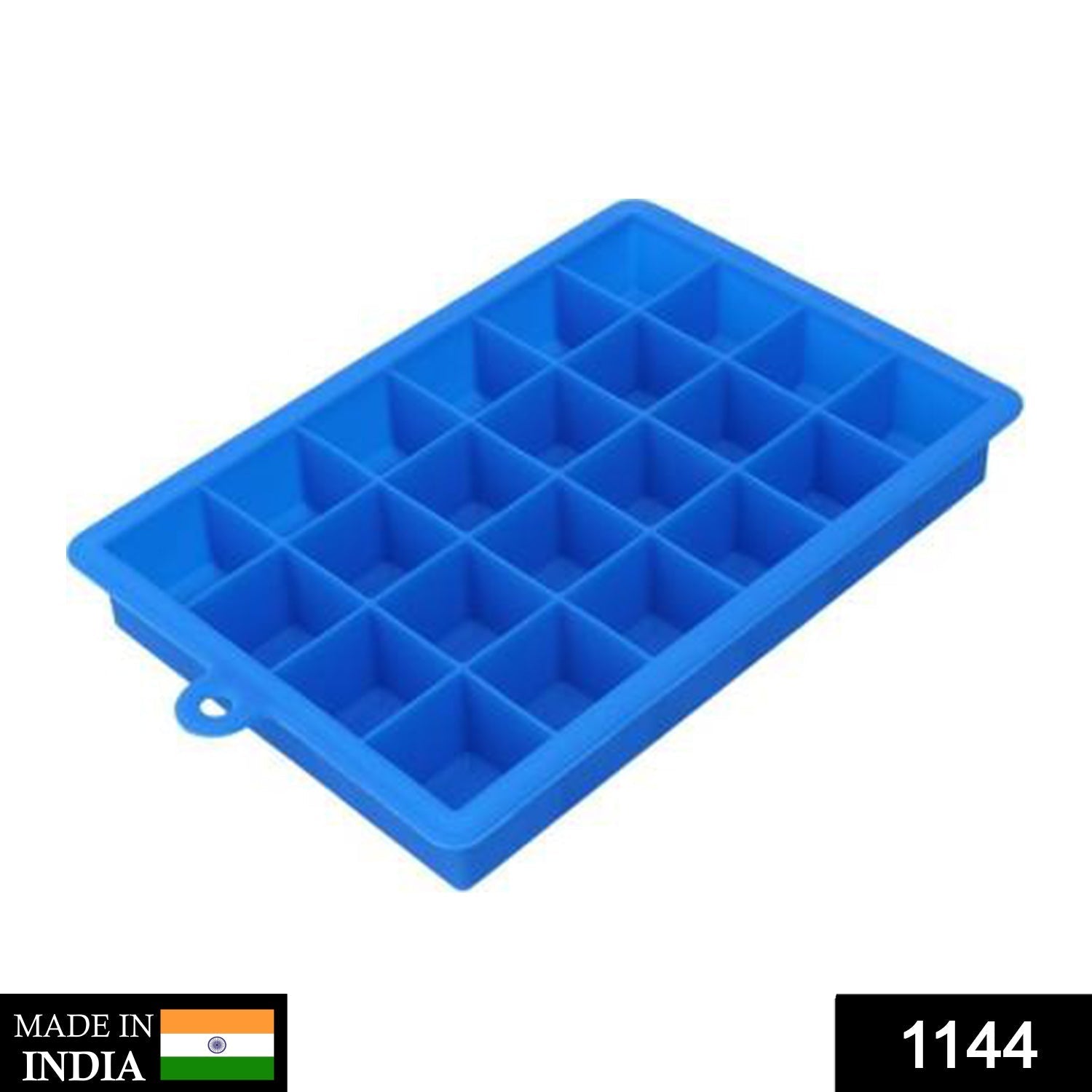 Silicone Ice Cube Trays 24 Cavity Per Ice Tray [Multicolour] your brand