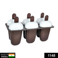Plastic Ice Candy Maker Kulfi Maker Moulds Set with 6 Cups (Multicolour) your brand