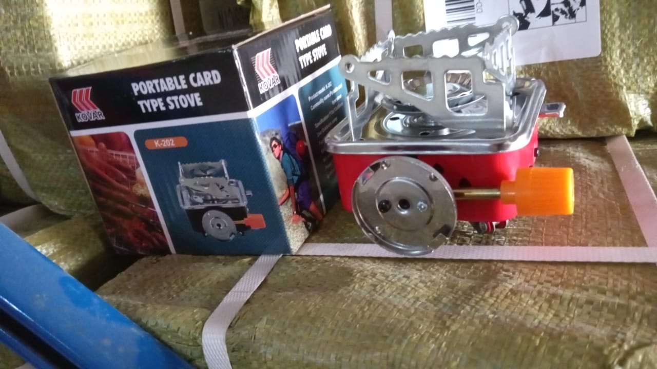 Mini Square Camping Stove, 2800W (1 Pc) - Shopmania Wholesale