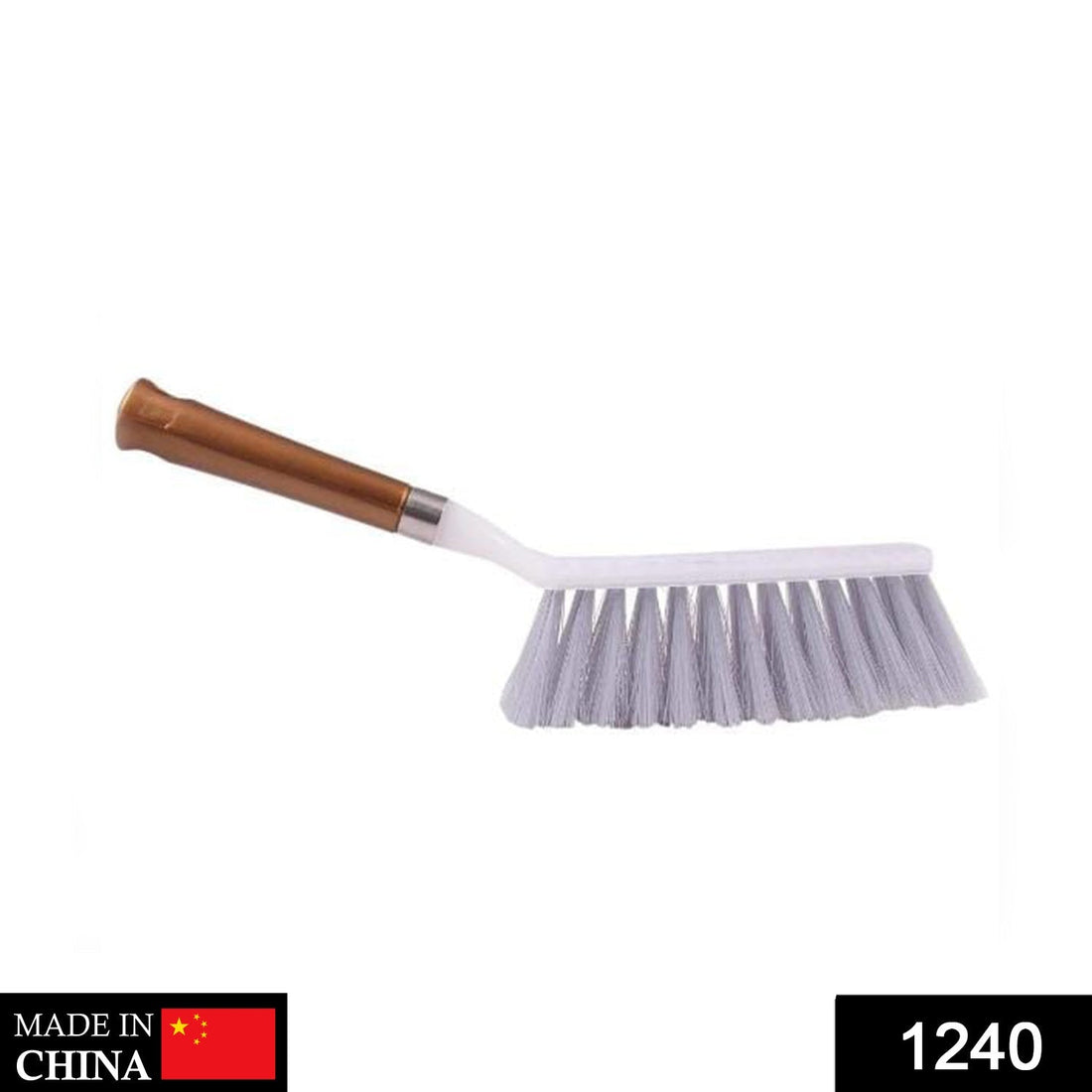 Multi-purpose plastic cleaning brush for household chores