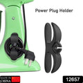 Power Plug Holder Organizer for Appliances Tidy Cord Winder Cable Organizer Self Adhesive Wire Wrap Holder for Coffee Maker Pressure Etc (1 Pc / 8x3 Cm / Small) your brand